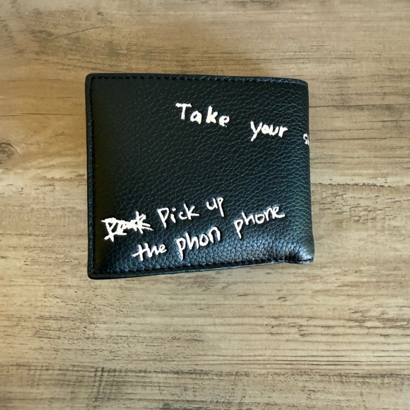 Coach black 3 In 1 Wallet In Sketch Print CAO11 NWT price is firm - Picture 3 of 8